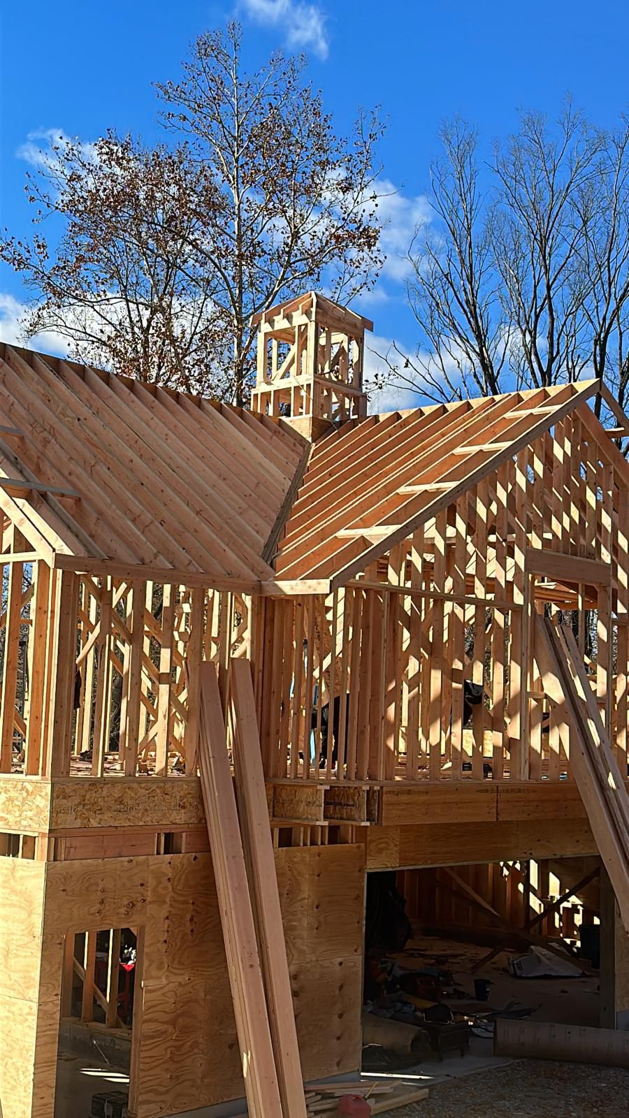 Home addition construction process